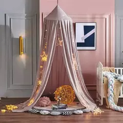 Rede Mosquiteira Pendurada para Crianças, Berço Cortina, Tenda Pendurada, Decoração de cama, Menina Princesa, Cama Canopy, Living Corner Play, Leitura