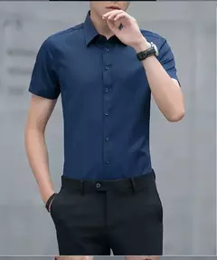Camisa branca de manga comprida masculina negócios casual anti-rugas ajuste fino suaviza sua silhueta outono colete formal calças terno na internet