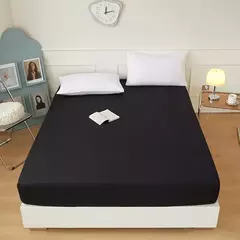 1piece 100% Polyeste Egyption Qualidade Cama Cabido Folha Só (sem fronhas) Banda Elástica Em torno da capa do Colchão Fácil Cuidado na internet