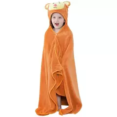 MICHLEY-toalhas de banho com capuz para criança, roupão macio, cobertor swaddle de sono quente, chuveiro para meninos e meninas, recém-nascido 0-9T na internet
