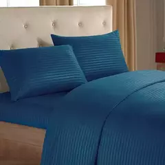 Solid Stripe Bedding Set, Colcha de dormir, gêmeo, completo, rainha, king size, quarto ou quarto de hóspedes, 3 pcs, 4pcs - Wolf Magazine