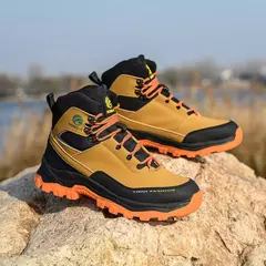Botas de toe de aço protetor anti-perfuração, calçados esportivos indestrutíveis, estilo impermeável, homens e mulheres - Wolf Magazine