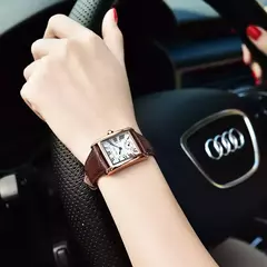 Criativos relógios de pulso de aço para mulheres, senhoras relógios, meninas pulseira, relógios impermeáveis femininos, nova moda, 2024 - comprar online