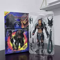 Neca figura mais velha predador clã líder guerreiro figura de ação chefe alienígena modelo colecionável brinquedos conjunta móvel presente de ano novo na internet