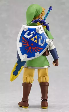 Imagem do Figura de ação Link de 14 cm Figma 153 The Legend Of Zelda Skyward Espada Acessórios mutáveis Modelo de PVC