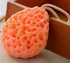 Honeycomb Shape Bath Sponge do bebê recém-nascido, Kids Massage Brushes, Shower Esfoliante, Body Face Cleaning, Scrubber, Newest, 1Pc na internet