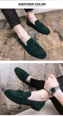 Mocassim preto masculino, mocassim de pedal único, sapato de vestido de negócios marrom, vestido de noiva italiano, tamanho 38-48, novo na internet