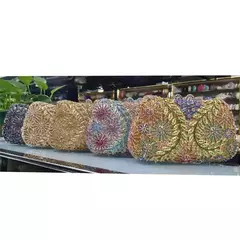 Mais recente design das senhoras bolsas de diamante crânio embreagem sacos noite feminina ladie casual corrente crossbody saco ombro sacos para festa na internet
