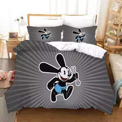 Disney Mickey Mouse Conjunto de cama para meninos, colcha única, capa de edredão, decoração do quarto infantil, queen e king size, quarto casal, 3 PCs - Wolf Magazine