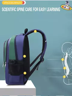 Bolsa Escolar para Estudantes do Ensino Fundamental, Bolsa de Ombro Infantil, Meninos Um, 2, 3, 4, 5, 6 Anos, 12 Anos, Novo na internet