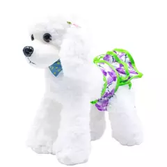 1pc feminino fralda do cão vestido altamente absorvente fraldas do cão para cães da menina, fraldas laváveis do cão para cães em calor, incontinência na internet
