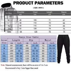 Sportswear com zíper masculino, terno fitness, terno de corrida, terno esportivo com capuz, novo estilo, moda, 2022 - loja online