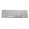 Teclado sem fio ultra magro de bluetooth compatível para mac os/ios/ipad os teclado recarregável para macbook