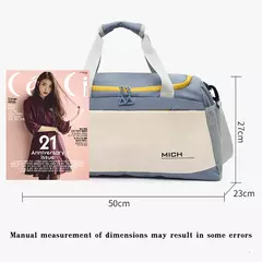 Bolsa de viagem portátil de grande capacidade, leve e curta distância Duffle, mensageiro de armazenamento, bolsa de ginástica esportiva, elegante, 2024 na internet