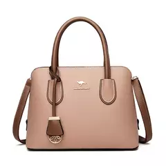 Sacos Crossbody de couro de qualidade para mulheres Sacola de grande capacidade 2 camadas Bolsas de luxo Sacos de grife 2024 - comprar online