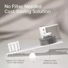 Dispensador de água para cães e gatos, dispensador de água para animais de estimação, dispensador de água para gatos, carregamento de água corrente, alimentador automático de água - loja online