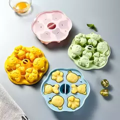 Imagem do Bebê dos desenhos animados recipiente de alimentos infantil frutas caixa de armazenamento de leite materno freezer crisper recipiente de alimentos para bebê fórmula de armazenamento dispenser