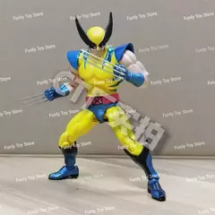 Em estoque ct brinquedos wolverine mafex 096 figura 138 marrom quadrinhos ver x-men anime figura de ação estatueta modelo presentes personalizados brinquedos na internet