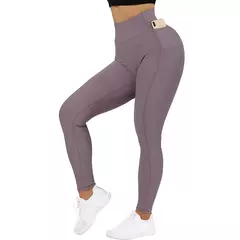 Leggings de ioga de cintura alta com bolsos para mulheres, roupas corrida, calças justas de ginástica, esportes, fitness, 2021