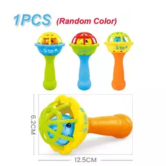 Brinquedos Educativos Sensoriais para Meninos e Meninas, Grab Spin Chattles, Presente Recém-nascido, Infantil, 0-12 Meses, Shaker, Grab - loja online