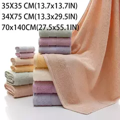 Toalha de microfibra macia e absorvente, 100% algodão, banheiro hotel família, puro, lavagem à mão, cabelo, chuveiro, hotel