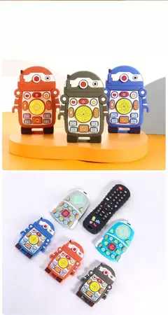 Imagem do Bebê dentição brinquedos silicone mordedor mordedor mordedores para desenvolvimento de bebês chocalho bebê recém-nascido infantil sensorial brinquedos do bebê 0-3-6-12 m