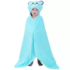 MICHLEY-toalhas de banho com capuz para criança, roupão macio, cobertor swaddle de sono quente, chuveiro para meninos e meninas, recém-nascido 0-9T na internet