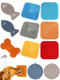 Adequado para animais de estimação pesando menos de 3 quilogramas esteira gatos tigelas de comida lenta ventosa alimentação alimentos silicone lamber, produto pequeno