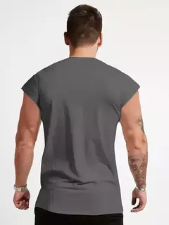 Camiseta esportiva sem mangas de musculação masculina, Top seco rápido, Treino Fitness, Ginásio, Corrida, Novo, 2022
