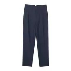 TRAF-Calças de escritório de cintura alta femininas, calças formais de escritório, calças lápis, pretas, rosa, brancas para senhoras, moda - comprar online