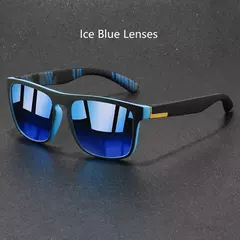 Óculos de sol retrô anti-reflexo para homens e mulheres, designer de luxo, óculos de pesca e condução, moda, UV400 - loja online
