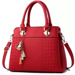 Gusure-Luxo Crossbody Bag com Tassel para Mulheres, Pendurado, Grande Capacidade, Bolsas de Ombro Femininas, Tote Bordado, Bolsa na internet