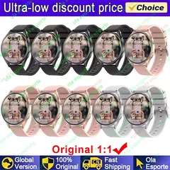 Samsung-Galaxy Smartwatch para homens e mulheres, monitoramento de saúde AMOLED, relógio impermeável, assistente de voz, chamada Bluetooth, relógio inteligente, 2022 na internet