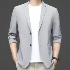 Blazers masculinos de negócios slim fit, blazers casuais, casacos de primavera, roupas formais, casacos de grife masculinos, tamanho 4x, novos, verão na internet