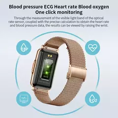 LIGE Smart Watch Mulheres Full Touch Screen Chamada Bluetooth IP67 À Prova D' Água Esportes Fitness Tracker Smartwatch Mulheres na internet