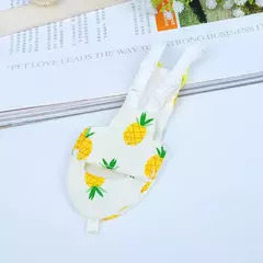 Fralda de papagaio com gravata borboleta, fofa, colorida, fruta, floral, cockatiel, pombos, pequeno, médio, grande, animais de estimação, pássaros, roupa de vôo, lavável - Wolf Magazine