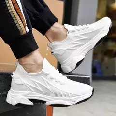 Sapatilhas para homens com aumento de altura, sapatos de elevação respiráveis, palmilha mais alta, 6cm, 10cm, verão na internet