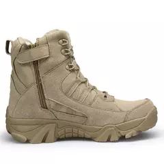 Imagem do Táticas-Botas de Treino de Combate para Homens, Sapatos Masculinos Atualizados, Ao Ar Livre, Camping, Anti-desgaste, Resposta Rápida, Pesca, Caça, Tênis, Caminhada