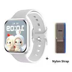 Impermeável Amoled Screen Smart Watch para homens e mulheres, BT Call, NFC, Frequência Cardíaca, Esportes, Fitness, Carregamento sem fio, IWO, Novo, 9, 450mAh - loja online