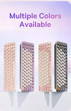 Baseus-Teclado silencioso sem fio para iPad, Bluetooth 5.0, 3.0, 2.4G, USB, EN 84 Keycaps, Tablet, Laptop, Computador, Mulheres - comprar online