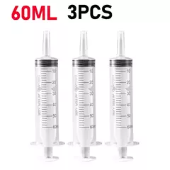 Imagem do Seringa de Alimentação sem Agulha, Enchimento de Cola, Enema, Nutriente Estéril, Rega para Hidroponia Industrial, 60ml, 100ml