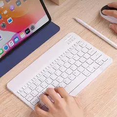 Android, IOS, Windows, PC, iPad, Tablet, Telefone, Teclado sem Fio, Compatível com Bluetooth, Telefone