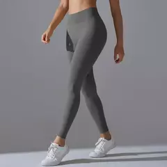Leggings de cintura alta sem costura para mulheres, calças justas femininas, push up, calça de ioga, ginásio Fitness, cintura V, esportes, 2022 - comprar online