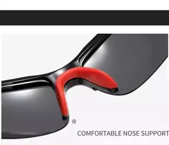 Óculos de sol polarizados para homens e mulheres, moda, ciclismo, corrida, pesca, leve, óculos ao ar livre