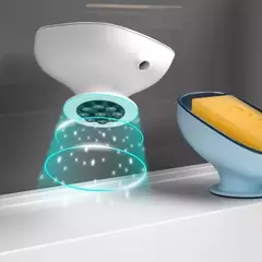 Super ventosa saboneteira com drenagem de água para banheiro suporte de sabão kithcen esponja recipiente de sabão suprimentos do banheiro na internet