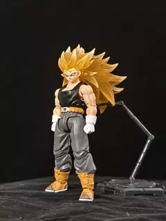 [EM ESTOQUE] NOVO SSS Studio Dragon Bdz S.H.F Figuarts SHF Dragon Son Trunks Ssj3 Super Saiyan 3 Anime Action Figure Toy Modelo Presente