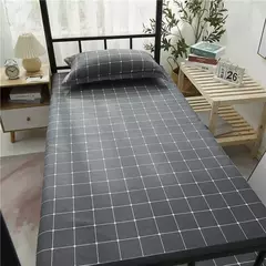 Lençóis modernos de algodão poliéster, Roupa de cama, Colcha para cama de solteiro, Tecido caseiro, 120x210cm, 1pc - comprar online