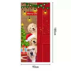 Decoração do fundo do Natal, pano de suspensão, tampa da porta, tapeçaria, partido, ano novo - loja online