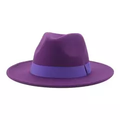 Imagem do chapeu feminino chapeu chapeu masculino gorro Chapéu fedora mulheres fita banda homens chapéus de aba larga igreja casamento clássico bege branco chapéu do inverno das mulheres dos homens 2021 new gorras hombre