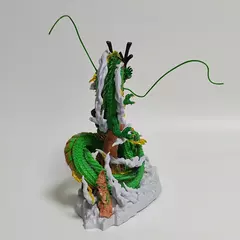 Dragon Ball Figura Anime, Shenron Goku e Shenron, Modelo Estatueta, PVC Estátua, Boneca Coleção, Quarto Toy Presentes, 24cm - comprar online